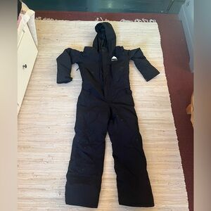 Burton Black Hooded snowsuit Kids Youth Junior